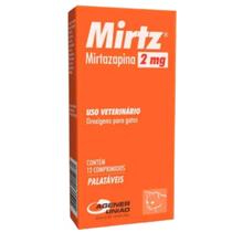 Mirtz 2mg 12 Comprimidos Agener União Mirtz 2mg 12 Comprimidos Agener União