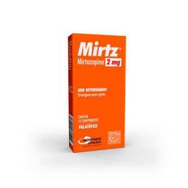 Mirtz 2mg para Gatos 12 comprimidos Agener União
