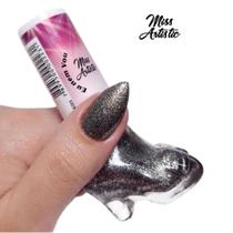 MISS ARTISTIC - Esmalte Glitter Sapatinho - Eu Nem Vou - 6,5ml MISS ARTISTIC - Esmalte Glitter Sapatinho - Eu Nem Vou - 6,5ml