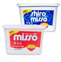 Misso Sakura Aka Vermelho 500g +1 Shiro Branco 500g (Kit 2)