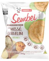 Missô Sembei Salgado Com Gergelim 100G Cx Com 24 Unid