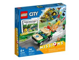 Missões de Resgate de Animais Selvagens - Lego City 60353