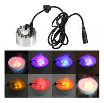 Mist Maker Com Led Nebulizador P/ Aquários, Fontes, Repteis Mist Maker Com Led Nebulizador P/ Aquários, Fontes, Repteis