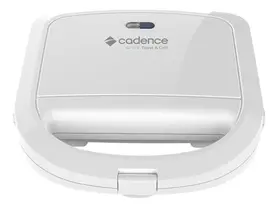 Misteira Grill Sanduicheira Elétrica Branca Cadence 110V