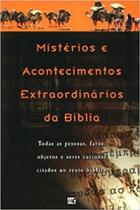 MISTERIOS E ACONTECIMENTOS EXTRAORDINARIOS BIBLIA - 1ª - Mundo cristao MISTERIOS E ACONTECIMENTOS EXTRAORDINARIOS BIBLIA - 1ª - Mundo cristao