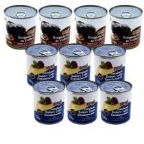 Misto leite condensado e brigadeiro de colher hue - kit 10 unidades