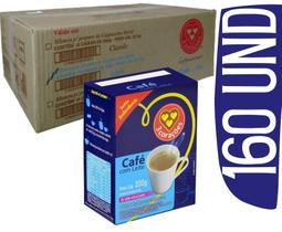 Mistura Café Com Leite Em Sache 3 Corações 20G - 160 Und