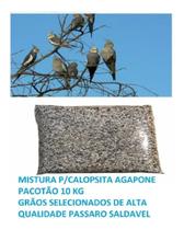Mistura Calopsita Periquito Agaporne 5 Kg Pássaro Sementes