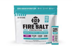 Mistura de bebida de hidratação Fire Science Fire Salt Berry Flavor 32ct