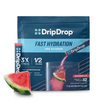 Mistura de bebida eletrolítica DripDrop Hydration Watermelon 32 Sticks
