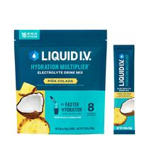 Mistura de bebida eletrolítica em pó Liquid I.V. Hydration Pina Colada Mistura de bebida eletrolítica em pó Liquid I.V. Hydration Pina Colada