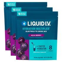 Mistura de bebida em pó com eletrólito líquido I.V. Hydration Açaí Mistura de bebida em pó com eletrólito líquido I.V. Hydration Açaí