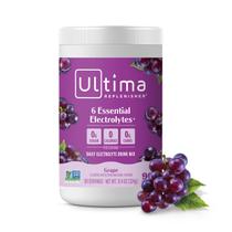 Mistura de bebida em pó com eletrólito Ultima Replenisher Grape 90 Serv Mistura de bebida em pó com eletrólito Ultima Replenisher Grape 90 Serv