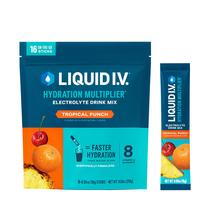 Mistura de bebida em pó para hidratação Liquid I.V. Tropical Punch Mistura de bebida em pó para hidratação Liquid I.V. Tropical Punch