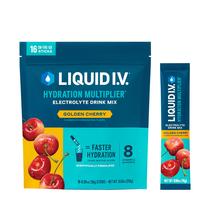 Mistura de bebida hidratante em pó Liquid I.V. Golden Cherry, 1 pacote Mistura de bebida hidratante em pó Liquid I.V. Golden Cherry, 1 pacote