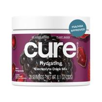 Mistura de bebidas eletrolíticas Cure Hydration Berry Pomegranate 28 Serv