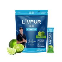 Mistura de bebidas eletrolíticas LivPur Hydrate com vitamina C, B6, B12