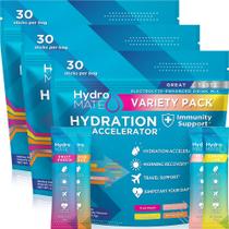 Mistura de bebidas em pó com eletrólito HydroMate 90 pacotes Mistura de bebidas em pó com eletrólito HydroMate 90 pacotes
