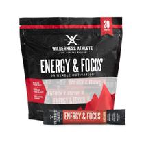 Mistura de bebidas energéticas Wilderness Athlete Energy & Focus Mango