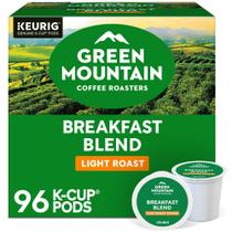 Mistura de café da manhã Coffee Green Mountain Light Roast 96 cápsulas Mistura de café da manhã Coffee Green Mountain Light Roast 96 cápsulas