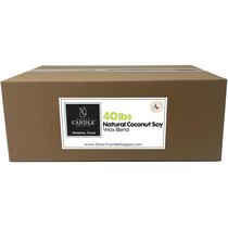 Mistura de Cera de Coco e Soja para Velas Direct Candle Supply 18kg Mistura de Cera de Coco e Soja para Velas Direct Candle Supply 18kg