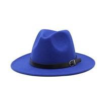 Mistura De Lã Preta Masculina Moda Jazz Chapéu Verão Primavera Ao Ar Livre Casual X Xl Fedoras