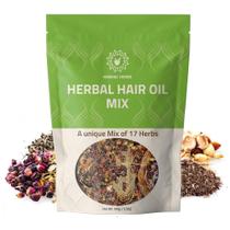 Mistura de Óleo Capilar Herbal Hebhac Herbs 100g Blend de 17 Ervas