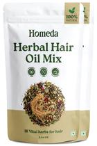 Mistura de Óleo Capilar Herbal Homeda 150 g com 18 Ervas Ayurvédicas Mistura de Óleo Capilar Herbal Homeda 150 g com 18 Ervas Ayurvédicas