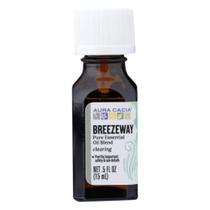 Mistura de óleo essencial Breezeway 0.5 Oz por Aura Cacia