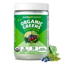 Mistura de smoothies de superalimentos com verduras orgânicas de inspiração pura, 30 porções