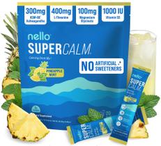 Mistura em Pó para Bebida Nello Supercalm Redutor de Cortisol 20 Unidades Mistura em Pó para Bebida Nello Supercalm Redutor de Cortisol 20 Unidades