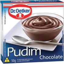 Mistura Em Pó Para Pudim Dr. Oetker Sabor Chocolate 50g