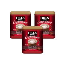 Mistura Instantânea para Cappuccino Hills Bros Double Mocha 453 g Pacote com 3 Mistura Instantânea para Cappuccino Hills Bros Double Mocha 453 g Pacote com 3