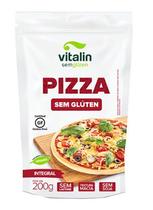 Mistura Integral para pizza Vitalin Sem Glúten e Vegano - 200 g