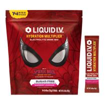 Mistura Líquida para Bebida Eletrolítica Liquid I.V. Spider-Man 14 Sachês Mistura Líquida para Bebida Eletrolítica Liquid I.V. Spider-Man 14 Sachês