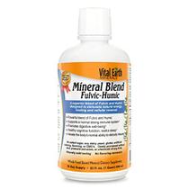 Mistura Mineral Vital Earth Fulvic Humic Vegan Liquid 236 ml - Vital Earth Minerals