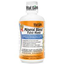 Mistura Mineral Vital Earth Fulvic Humic Vegan Liquid 236 ml