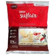 Mistura Mousse Suflair Chocolate Branco 500g - Nestlé Mistura Mousse Suflair Chocolate Branco 500g - Nestlé