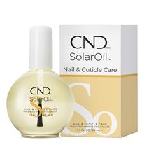Mistura natural de óleo de cutícula CND SolarOil 68 ml com jojoba e vitamina E