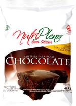 Mistura P/ Bolo Chocolate Sem Glúten Nutripleno 400g