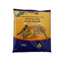 Mistura P/ Canários - Pássaro Forte - Sabor Frutas Vermelhas - 500G