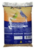 Mistura P/ Periquitos - Pássaro Forte - Sabor Frutas Vermelhas - 5 Kg