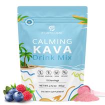 Mistura para Bebida FORTILUME Calmante de Kava com Frutas Vermelhas 15 porções Mistura para Bebida FORTILUME Calmante de Kava com Frutas Vermelhas 15 porções