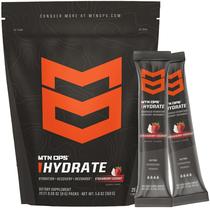Mistura para bebidas em pó com eletrólitos MTN OPS Hydrate, 20 pacotes