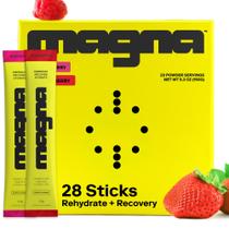 Mistura para bebidas em pó Magna Electrolyte - 28 porções - sem açúcar Mistura para bebidas em pó Magna Electrolyte - 28 porções - sem açúcar