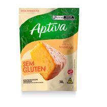 Mistura para Bolo Baunilha Sem Glúten 300g Apti