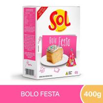 Mistura para Bolo Festa Sol 400g