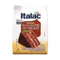 Mistura para Bolo Italac Chocolate 400g - Embalagem com 12 Unidades