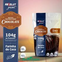 Mistura para bolo proteica sabor chocolate 300g - abs nutrition