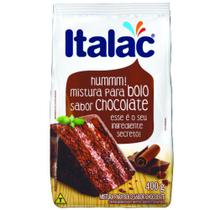 Mistura para bolo sabor chocolate 400g italac